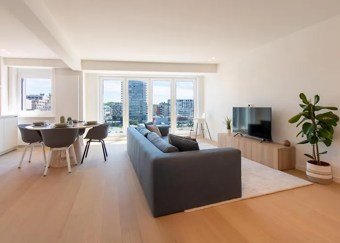 Luxury With Marina View And Free Parking Apartman Ostende